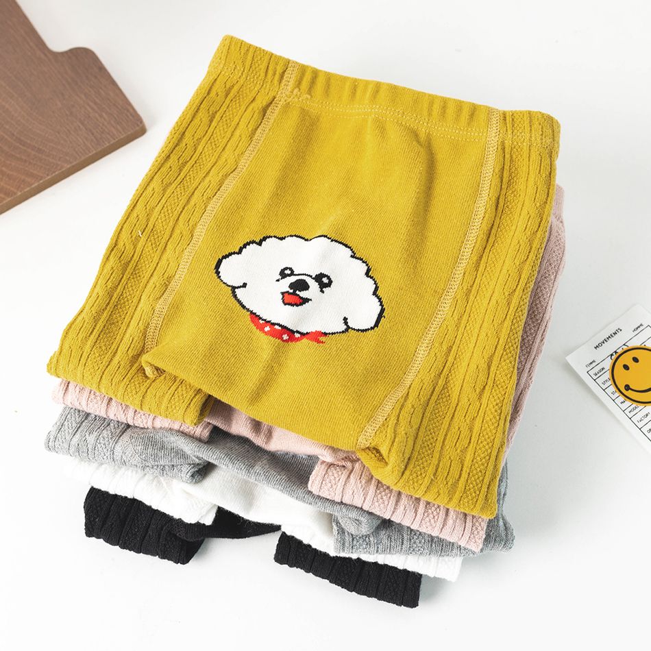 Baby / Toddler Cute Cartoon Graphic Ankle-length Tights Pantyhose Yellow big image 6