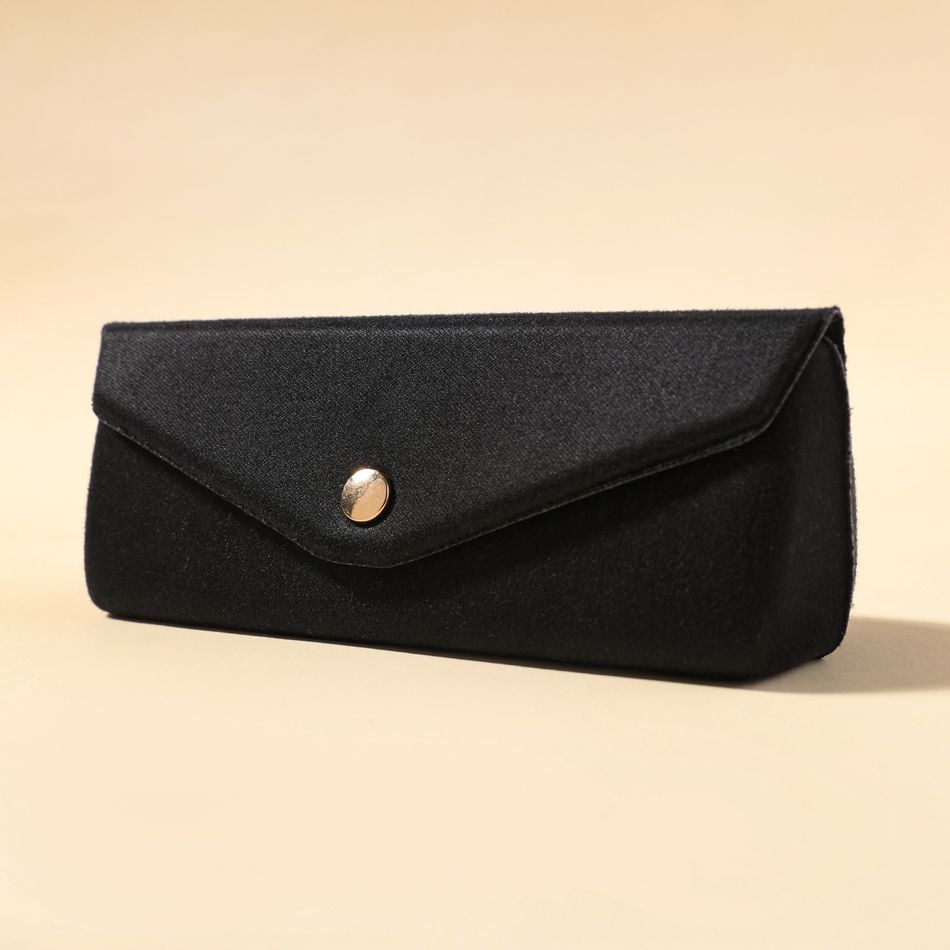 Toddler / Kid Triangle Frame Glasses (Random Glasses Case Color) Black big image 8
