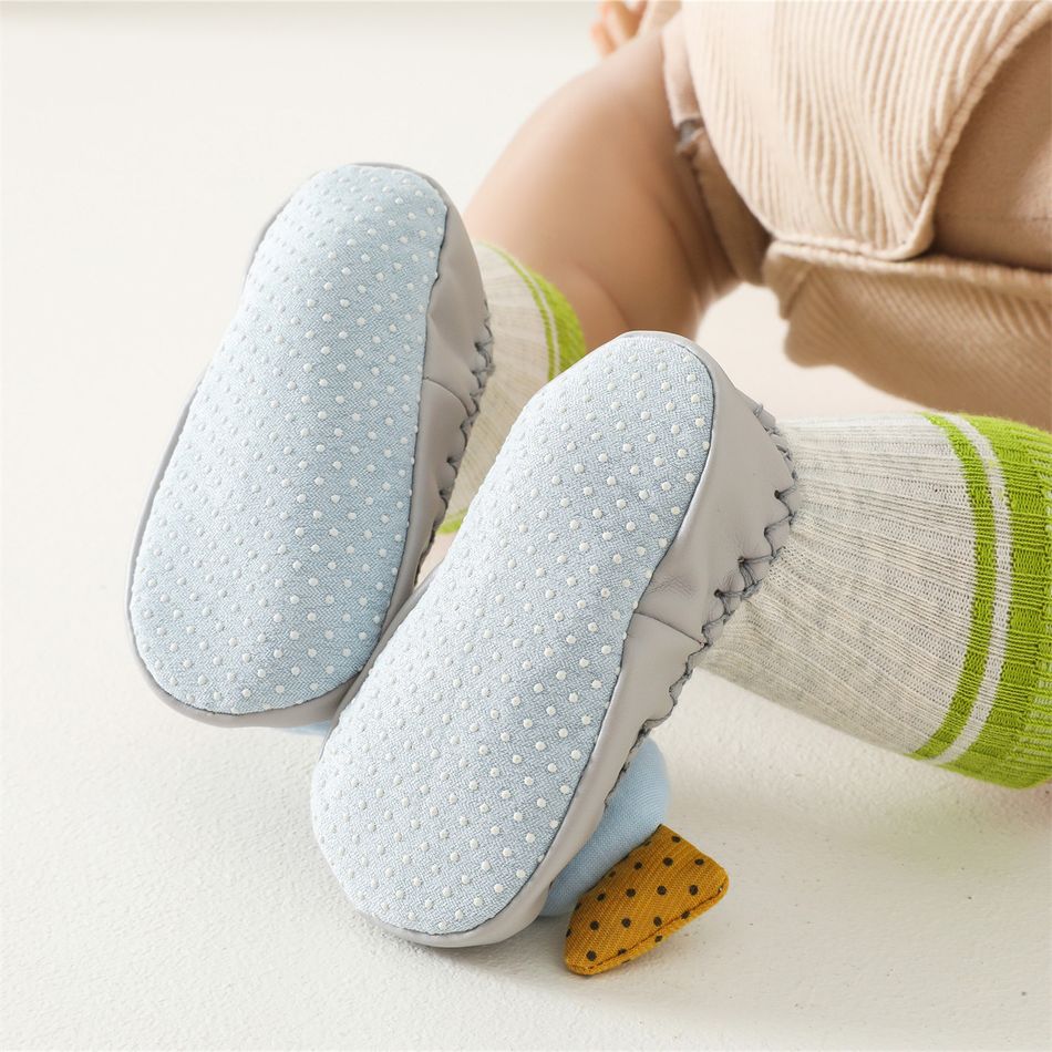 Baby 3D Cartoon Non-slip Grip Shoe Socks Grey big image 7