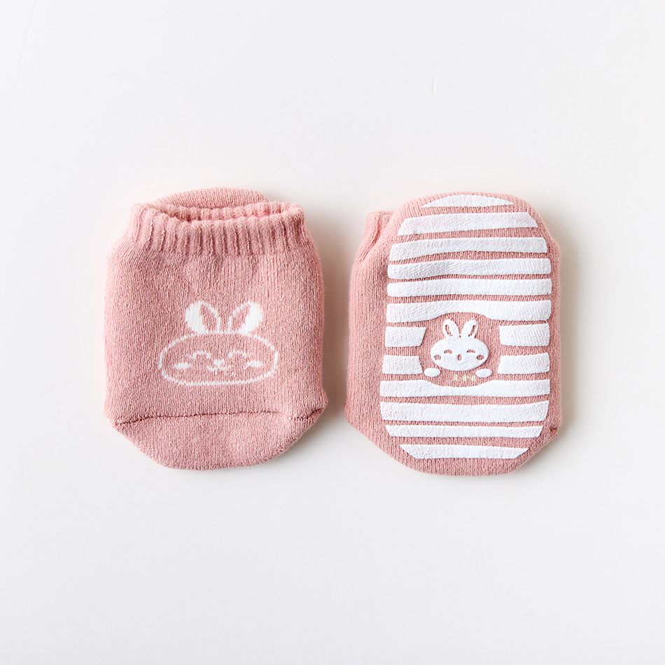 Baby / Toddler Cartoon Animal Autumn Winter Socks Pink big image 6