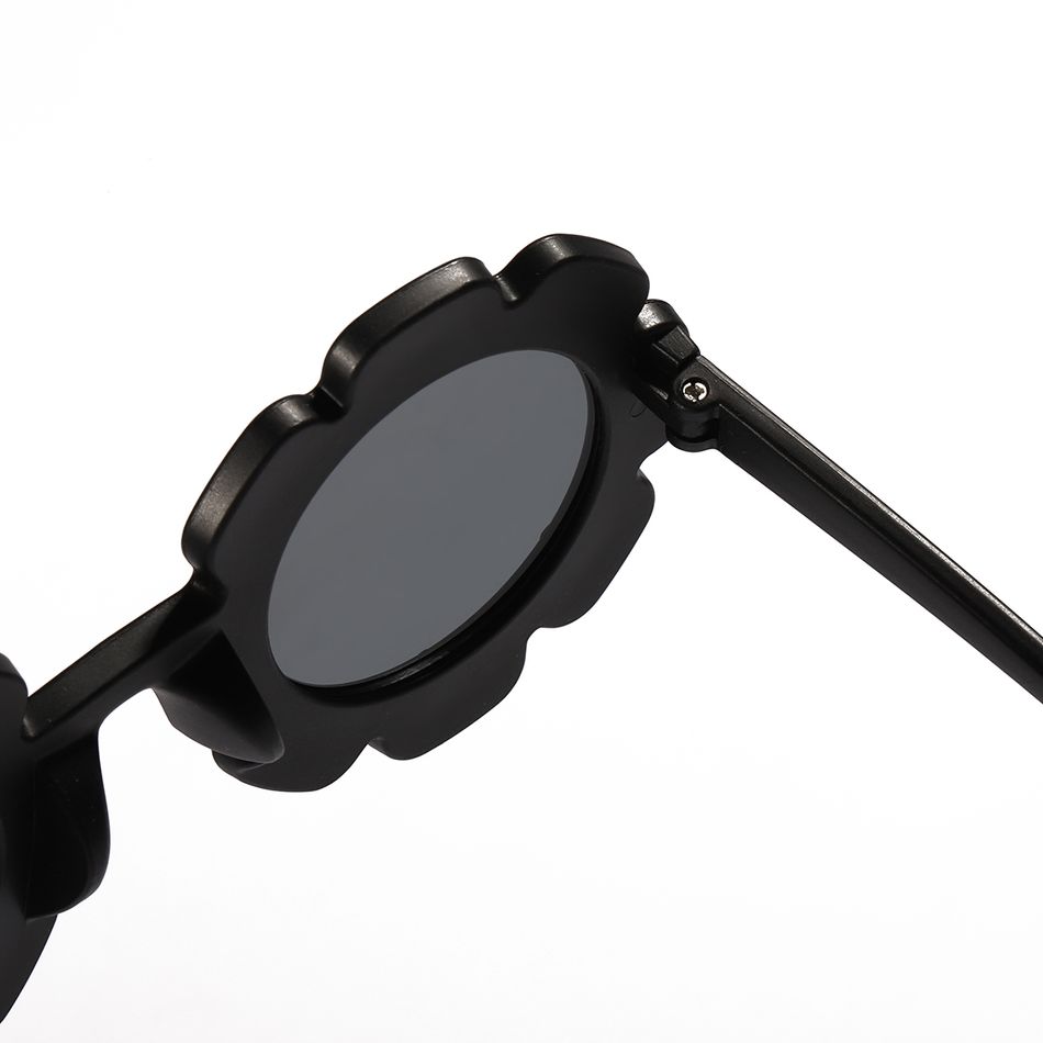 نظارات بإطار زهري للأطفال الصغار / الأطفال (مع علبة نظارة) أسود big image 4