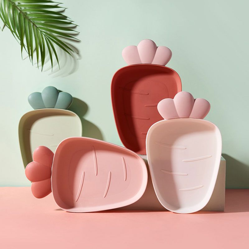 Fruit-shaped Candy Dish Snack Serving Tray Dried Fruits Nuts Plate for Home Kitchen Wedding Party Decoration White