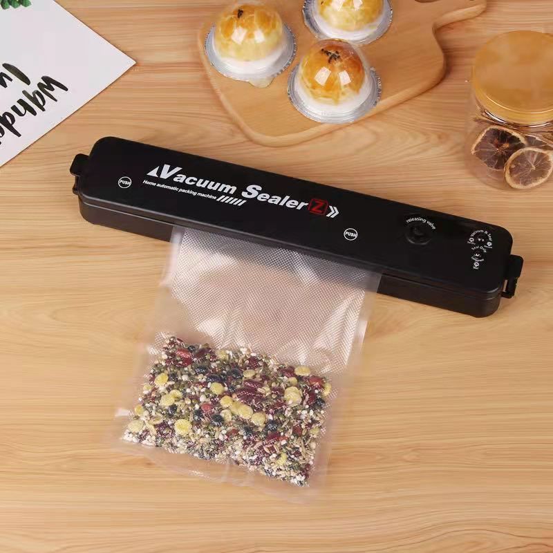 Automatic Vacuum Sealer Machine Food Sealer for Food Air Sealing System Kitchen Accessories Color-A big image 2