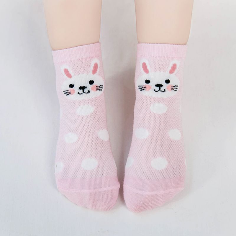 5-pack Baby / Toddler / Kid Animal Solid Socks Pink big image 6