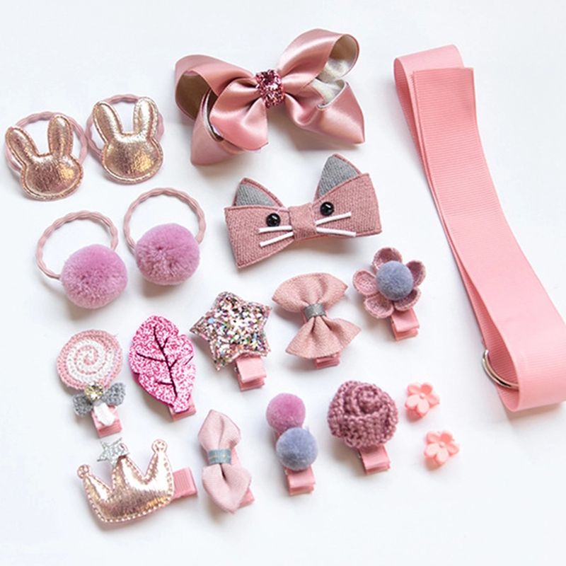 Pretty Accessories Sets for Girls Dark Pink big image 2
