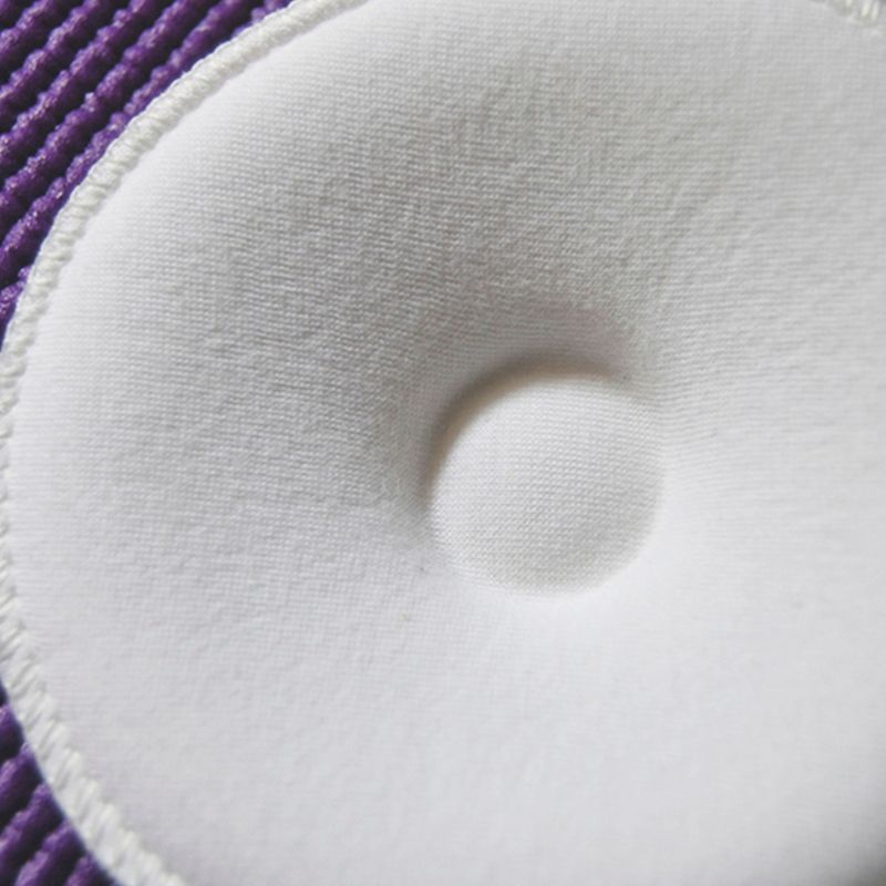4 pcs almofadas de enfermagem algodão almofada de mama para almofada de alimentação impermeável lavável mãe Branco Cremoso big image 5