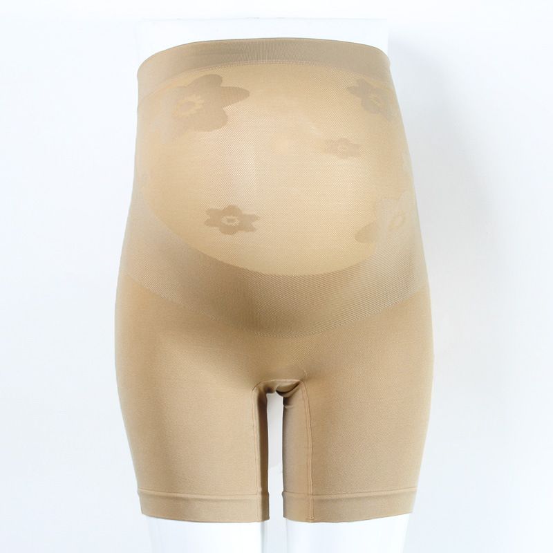 Maternity Leggings High Waist Belly Support Leggins for Pregnant Women Pregnancy Skinny Pants Body Shaping Postpartum Trousers Beige