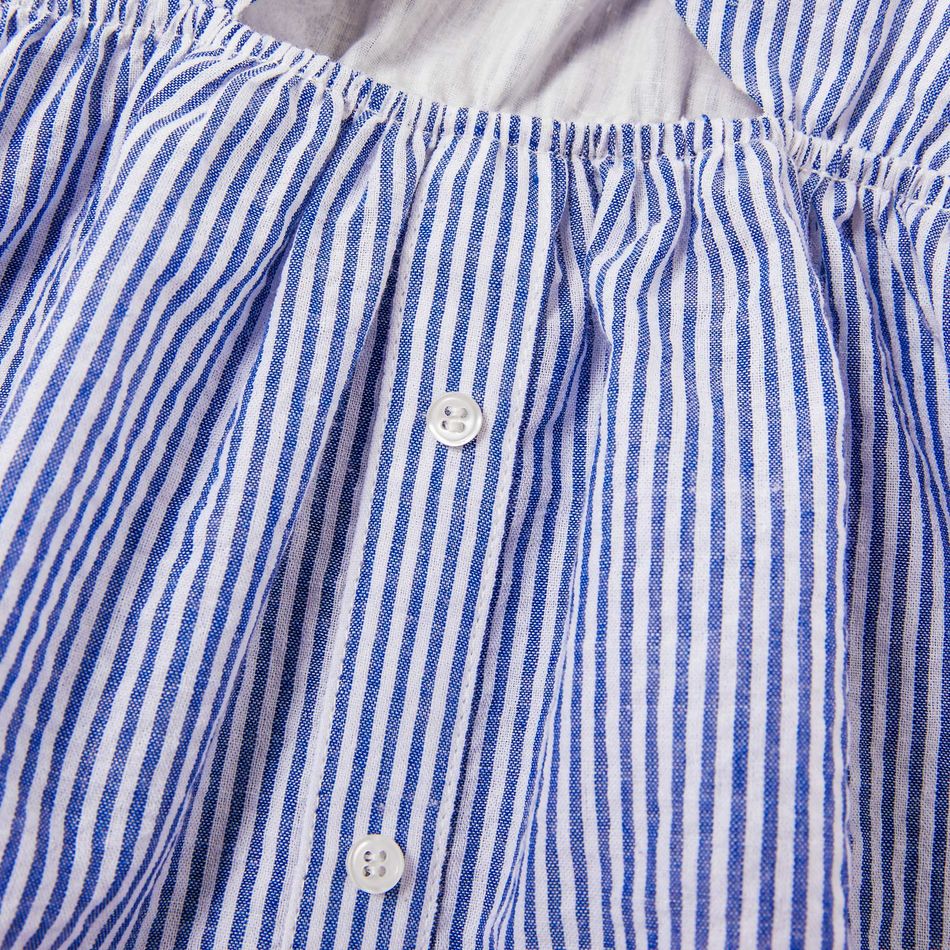 Baby / Toddler Strappy Striped Dress Light Blue big image 5