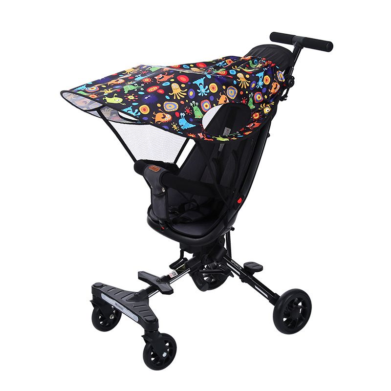 Sun Shade for Strollers Universal Adjustable Stroller Awning Sun Protection Sun Shade and Rain Multi-color big image 1