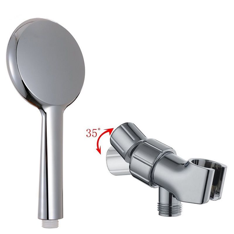 3-pack High Pressure Handheld Shower Set 6 Spray Modes Showerhead with Bracket & Hose Silver big image 8
