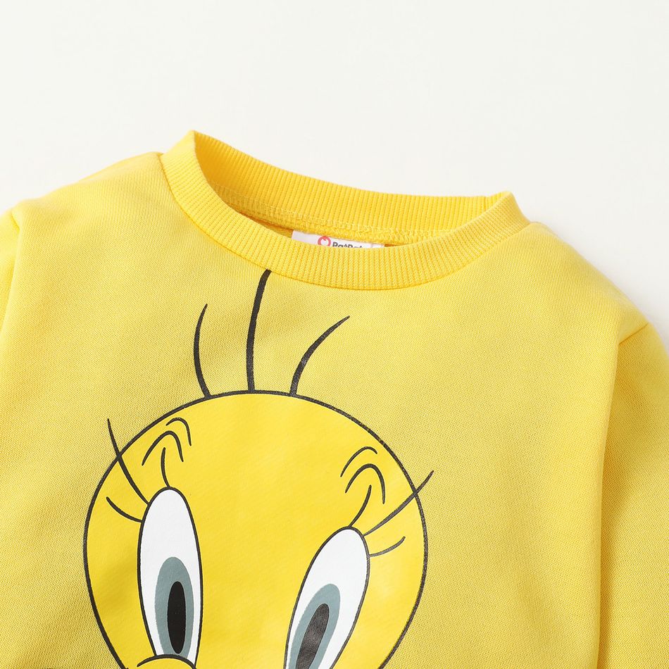 Looney Tunes Criança Menino Infantil Sweatshirt Amarelo big image 4
