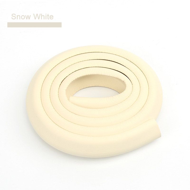 Children's Anti-Collision Strip Table Edge Protector Creamy White