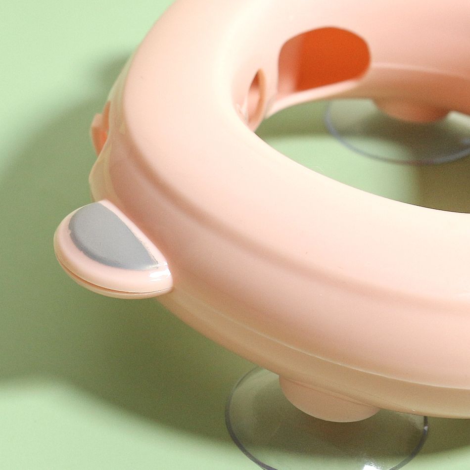 Suporte de escova de dentes criativo montado na parede acessórios de banheiro rack de armazenamento de escova de dentes grátis Rosa big image 4