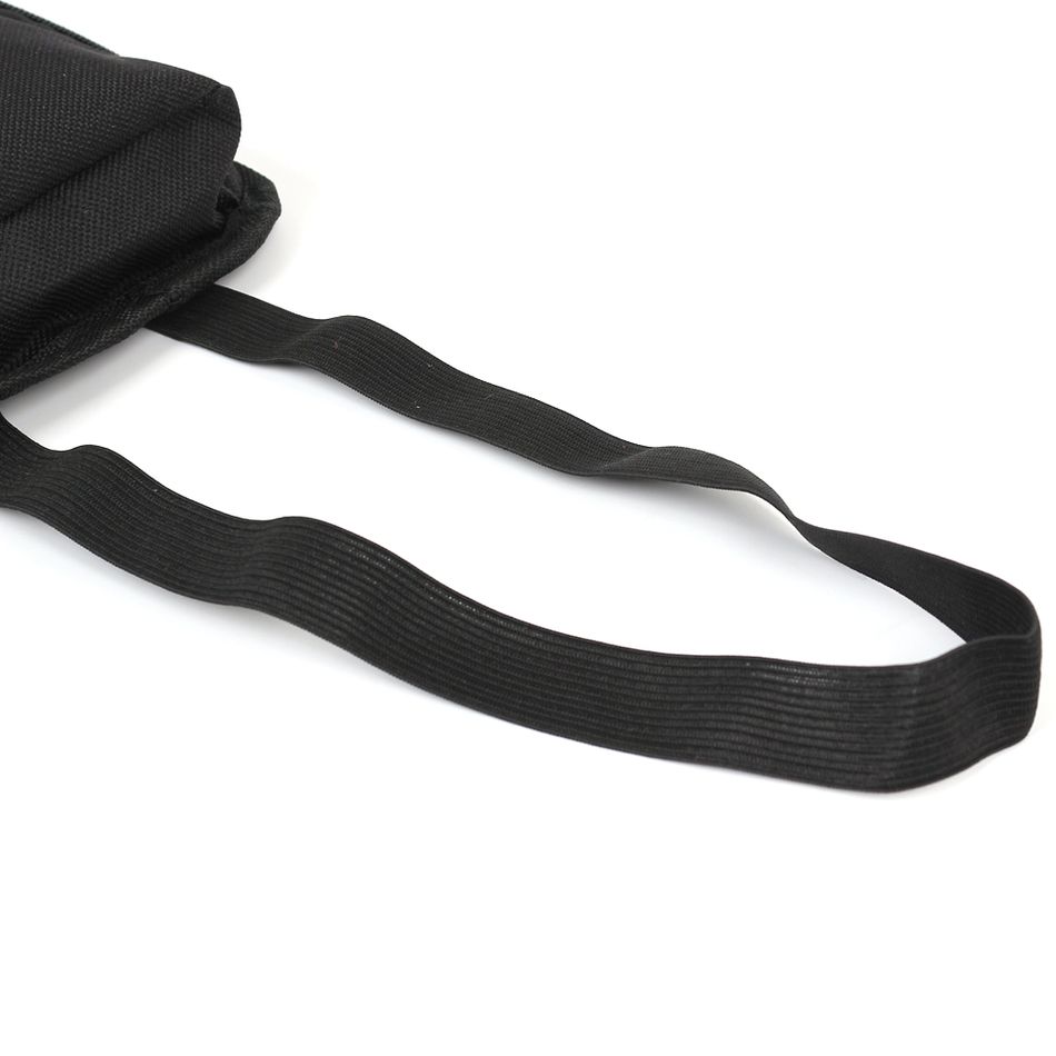 Car Seat Side Organizer Black Auto Seat Storage Hanging Bag with Zipper Pocket for Most Front Passenger Car Seats Black big image 5