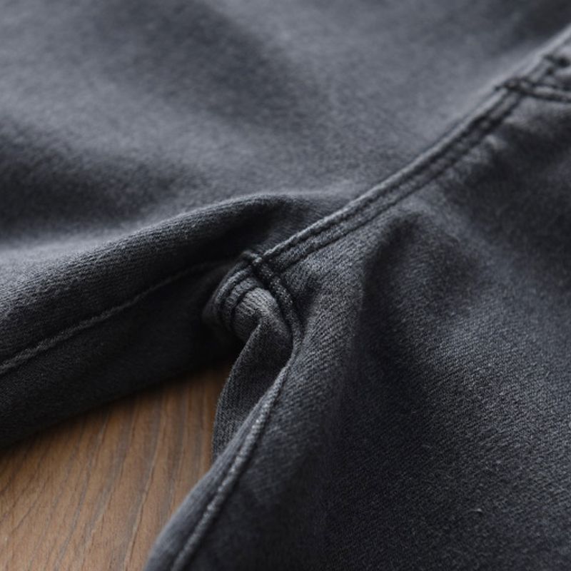 Kleinkinder Unisex Avantgardistisch Jeans schwarz big image 4