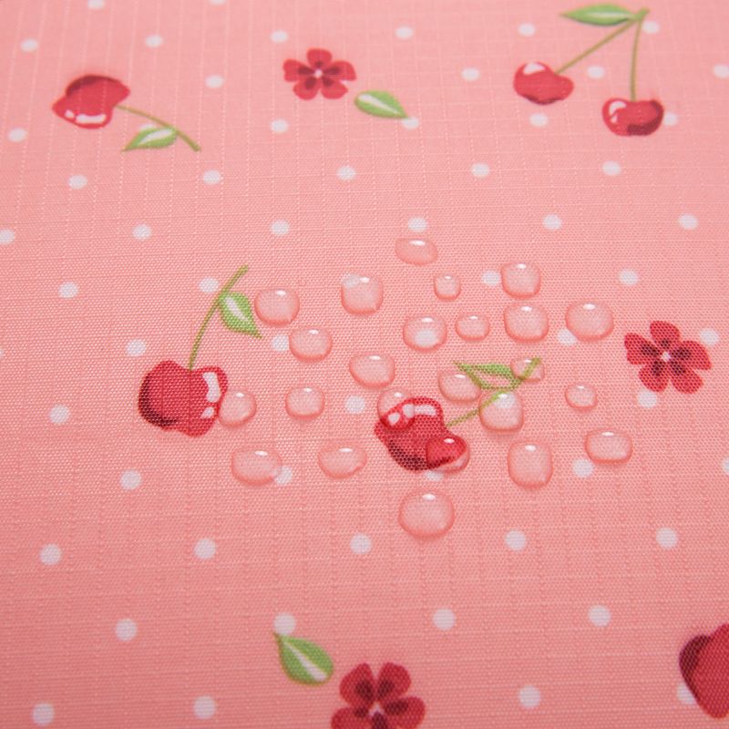 New Portable Clothes Storage Bag Fresh Printed Zipper Storage Bag Folding Closet Organizer For Pillow Quilt Blanket Quilt Pink big image 4