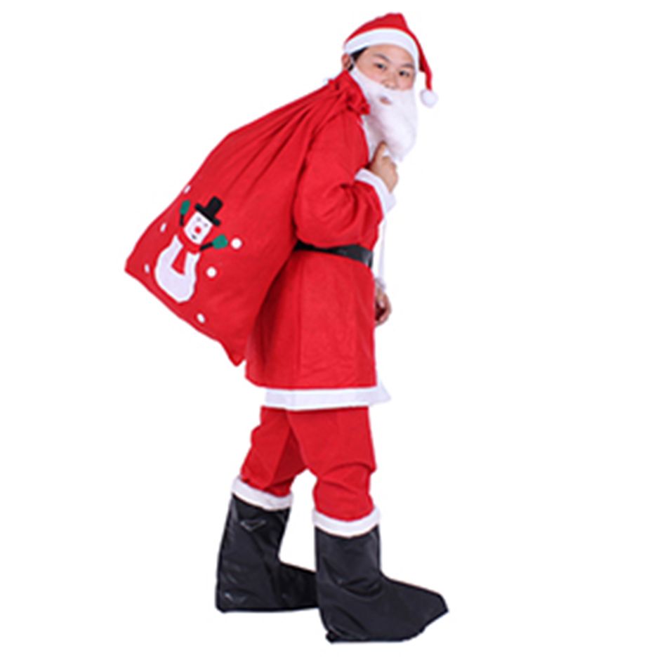 Christmas Santa Claus Back Pocket Decor  Red big image 4
