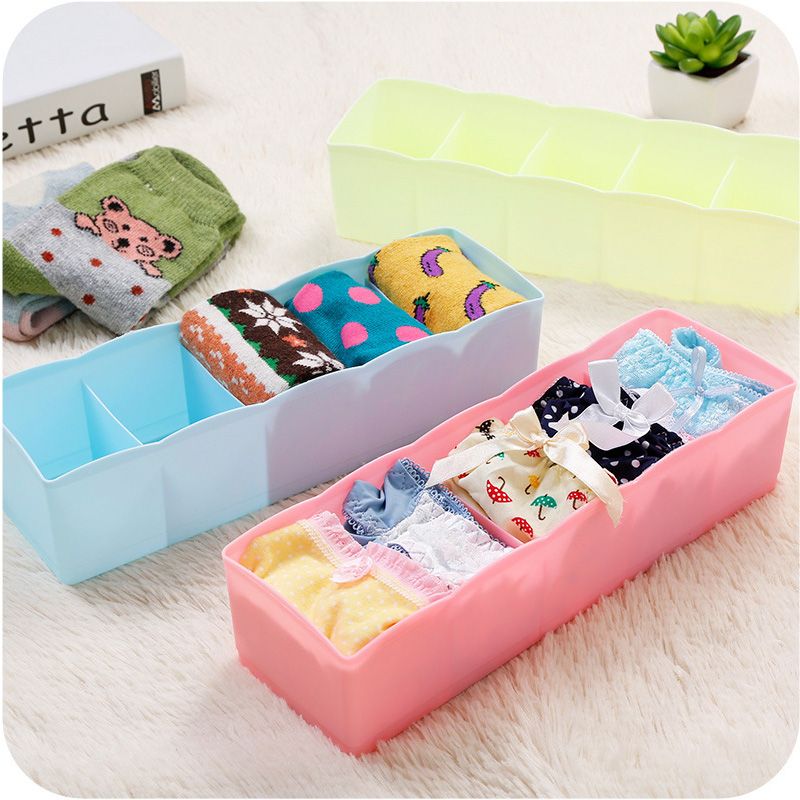 Convenient Drawer Clothes/Cosmetic Storage Box Pink big image 2