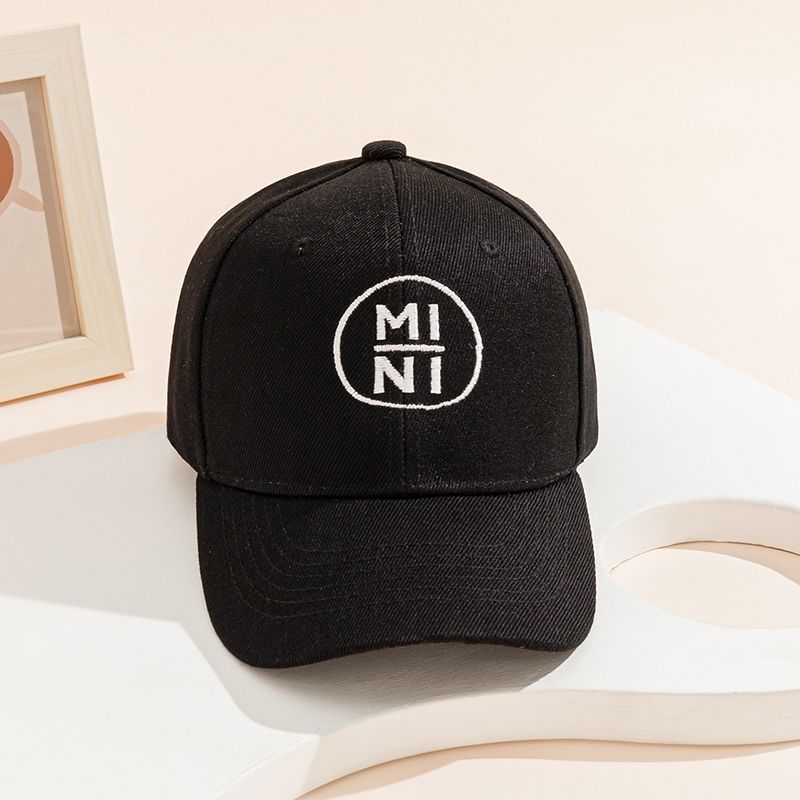 Letter Embroidered Baseball Cap for Mom and Me Black big image 3