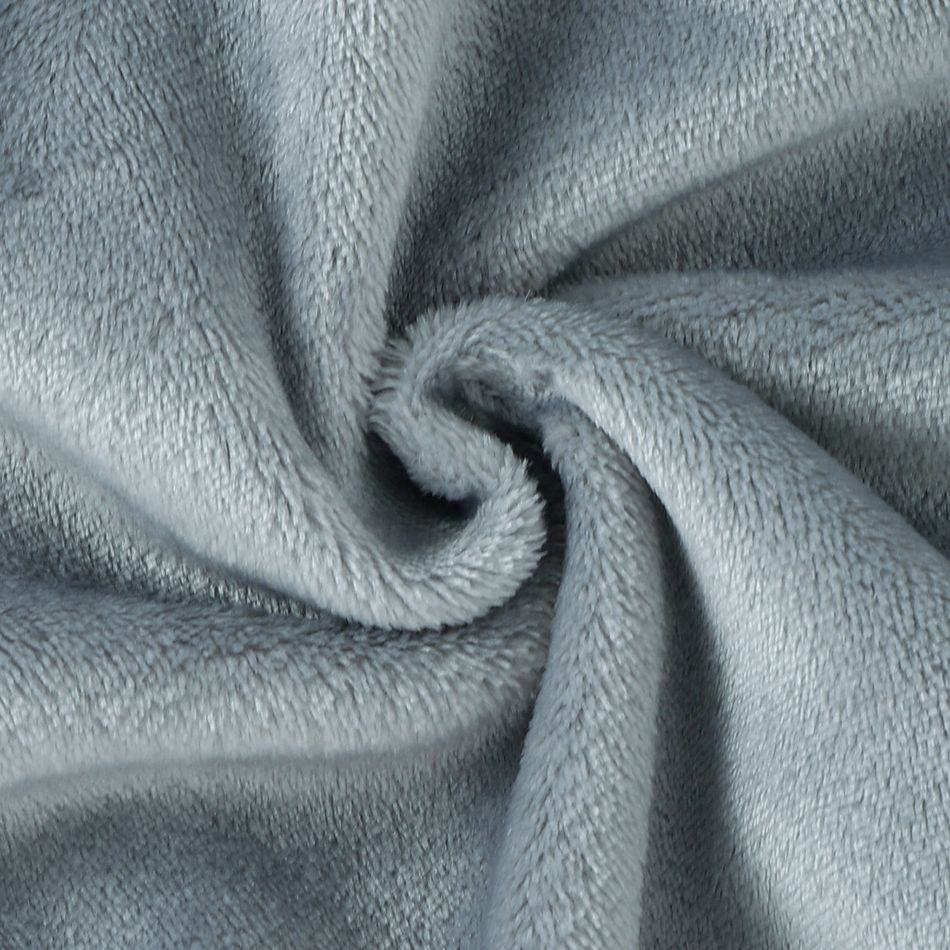 Bébé Unisexe Col montant Décontracté Manteau / Veste Gris Clair big image 5