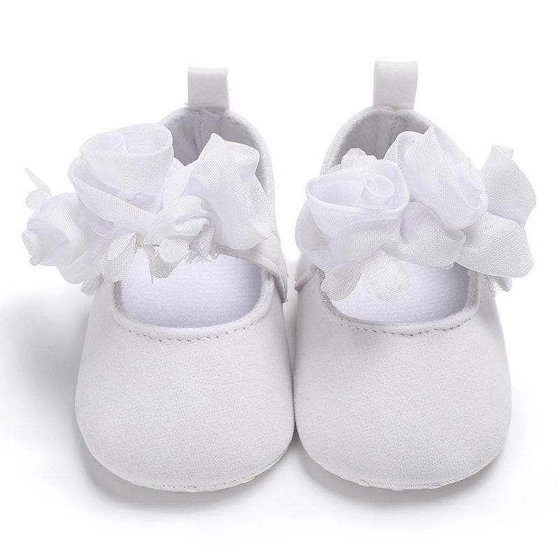 Baby / Toddler Flower Decor Princess Solid Shoes White big image 3