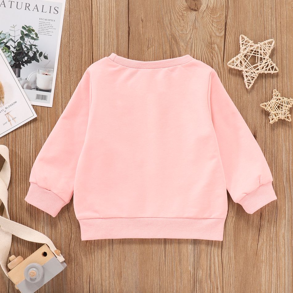 Baby Mädchen Lässig Sweatshirts rosa
