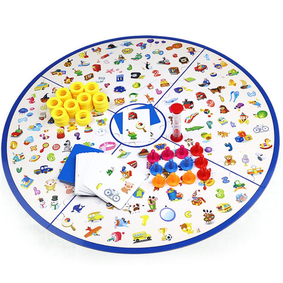 detetives procurando gráfico jogo de tabuleiro combinando tabuleiro jogo de memória kit de brinquedos de aprendizagem pré-escolar brinquedo educacional Multicolorido big image 1