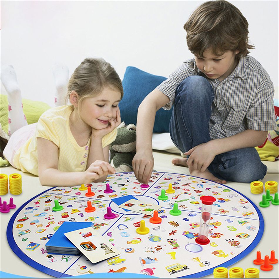 Detectives Looking Chart Board Game Matching Board Memory Game Toy Kit Preschool Learning Educational Toy Multi-color big image 8