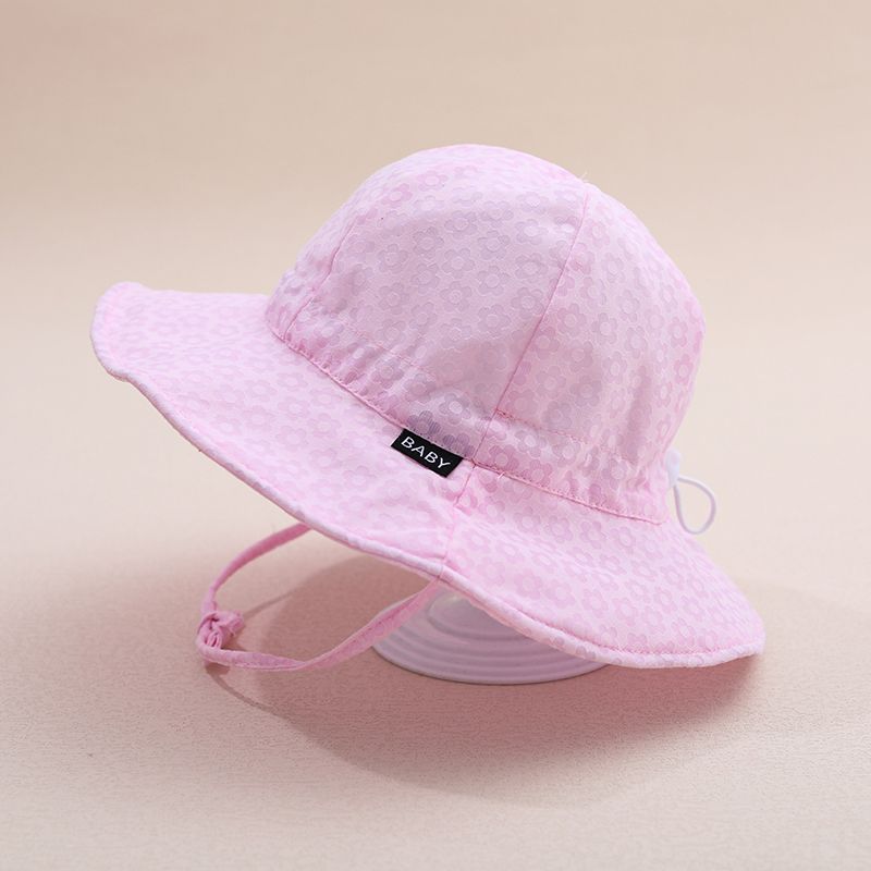 Baby / Toddler Solid Visor Hat Summer Sun Protection Hat Pink
