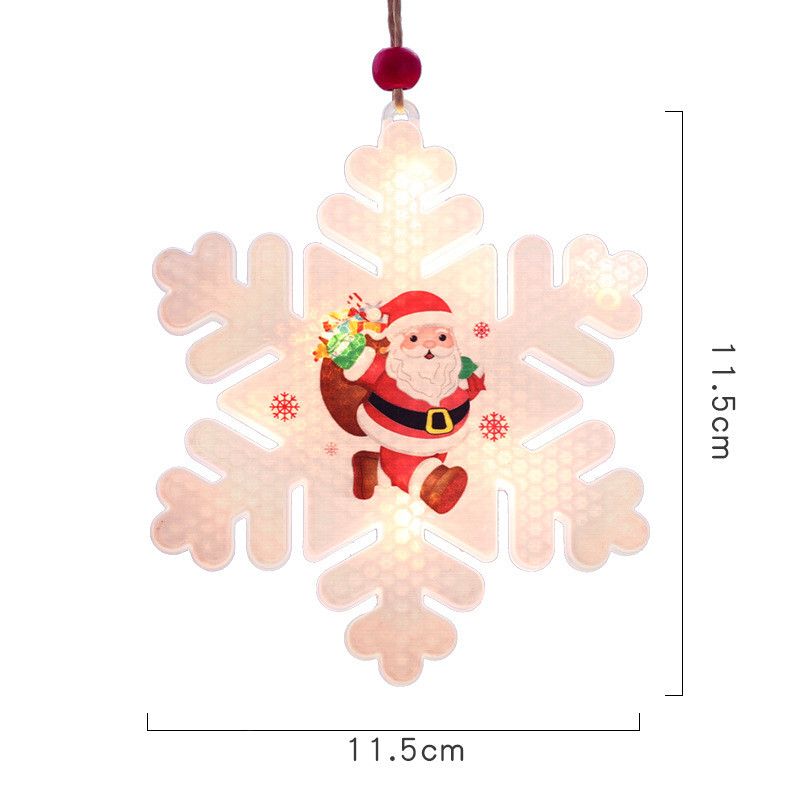 1-pack Christmas Decorations LED String Light Christmas Tree Decorations for Holiday Party Home White