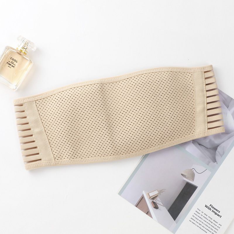Maternity Support Belt Mesh Breathable Pregnancy Belly Support Band Pelvic Back Support Pregnancy Must-Haves Beige