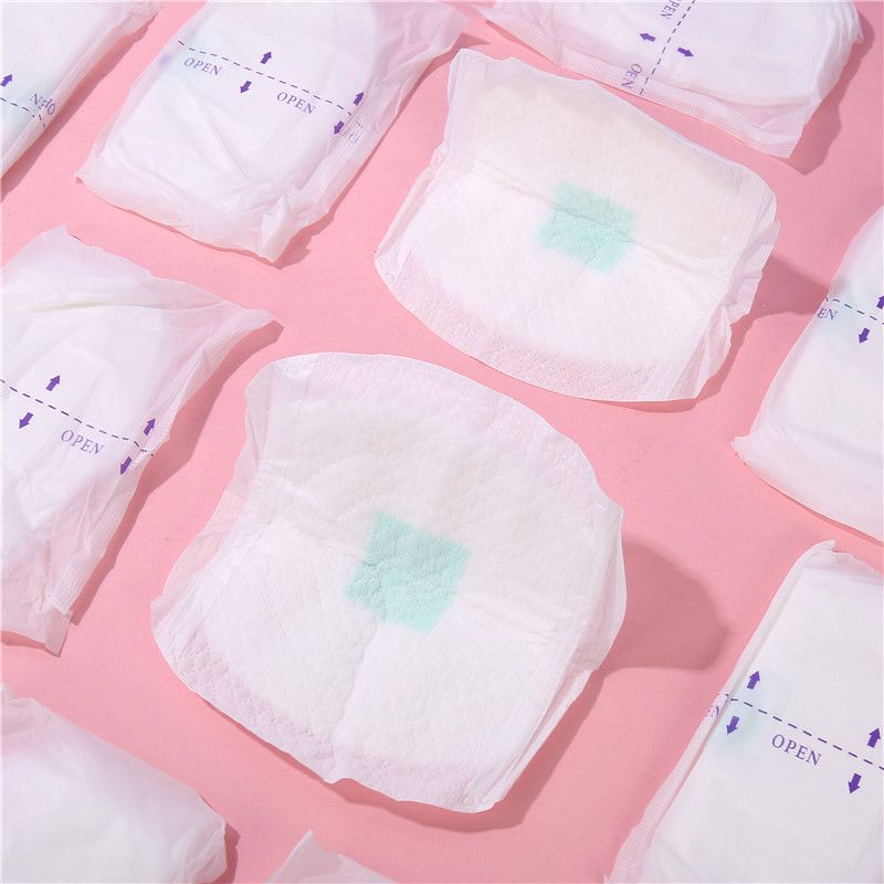 50 Count Disposable Nursing Pads Leakproof Design Breast Pad for Breastfeeding White big image 4