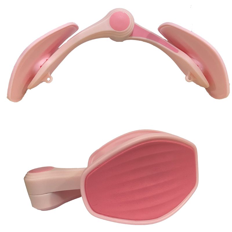 Pelvic Floor Muscle Trainer Hip Trainer Kegel Exerciser Inner Thigh Exerciser for Correction Beautiful Buttocks Leg Arm Back Thigh Postpartum Recovery Pink big image 1