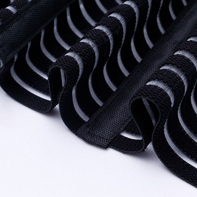 Faixa de suporte de barriga de gravidez faixa de malha elástica respirável confortável faixa de barriga de maternidade com alça de ombro dupla para apoiar a cintura pélvica dor abdominal nas costas Preto big image 2