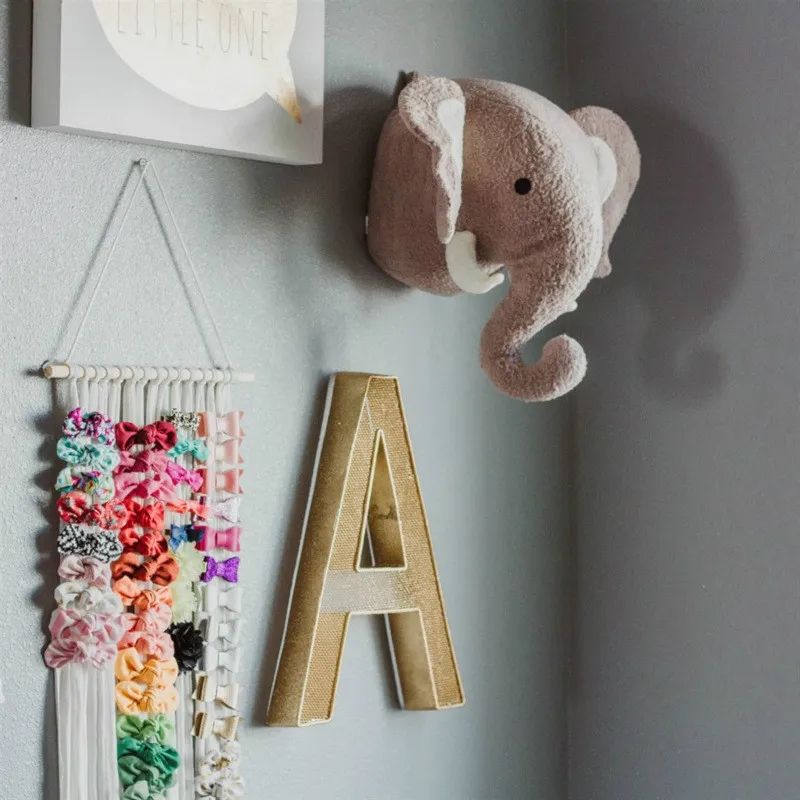 Hair Accessories Wall Hanging for Children's Bedroom White big image 2