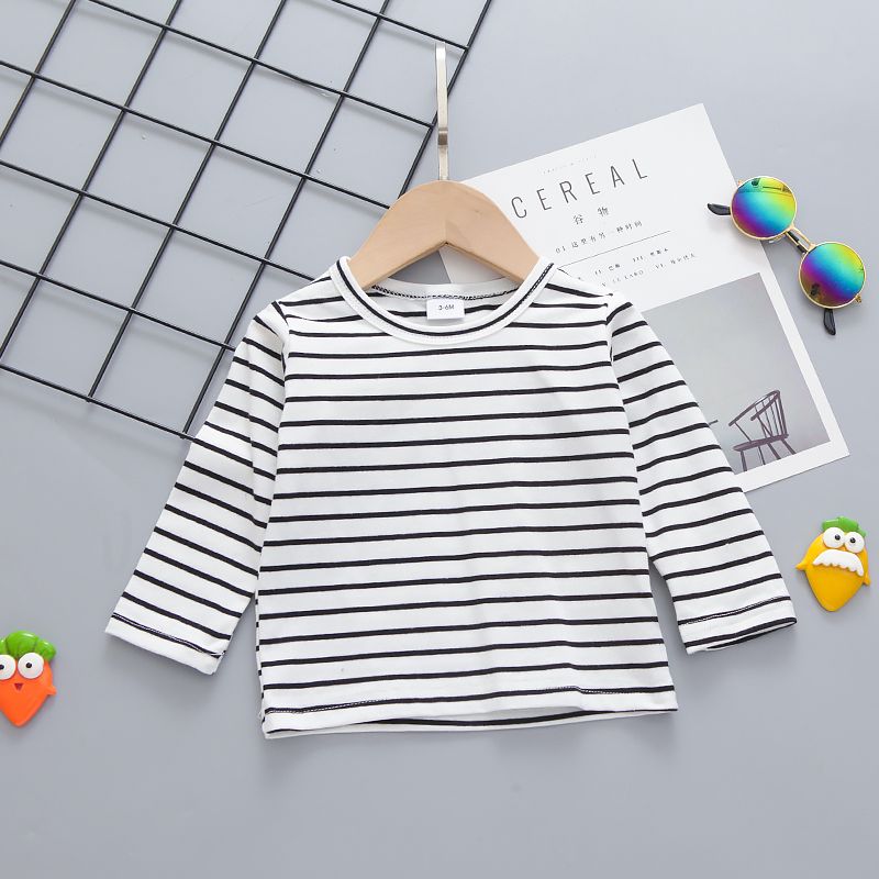 2pcs Baby Cartoon Bear 3D Ears Overalls and Striped Long-sleeve T-shirt Set Khaki big image 3