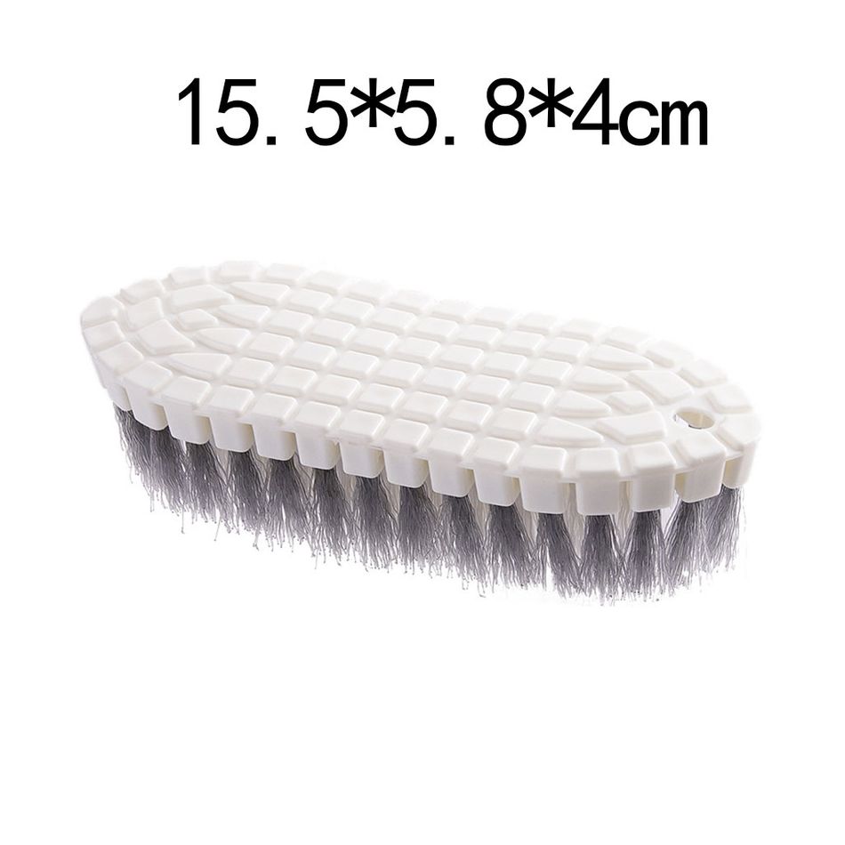 360 Degree Flexible Pool Cleaning Brush Multifunctional Flexible Laundry Brush Floor Cleaning Bathtub Tile Bathroom Brush White big image 1