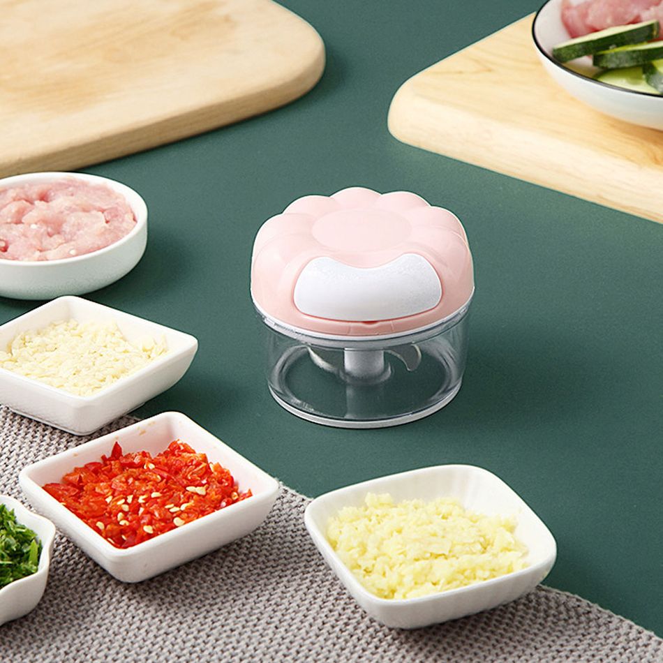 1PC متعددة الوظائف صغيرة باليد قطع الثوم أدوات المطبخ اليدوية الثوم هراسة الثوم مجتذب الثوم المنزلية هراسة المنزلية متعددة الوظائف باليد قطع الخضار وهراسة الثوم اللحوم الصغيرة المفرمة زهري big image 3