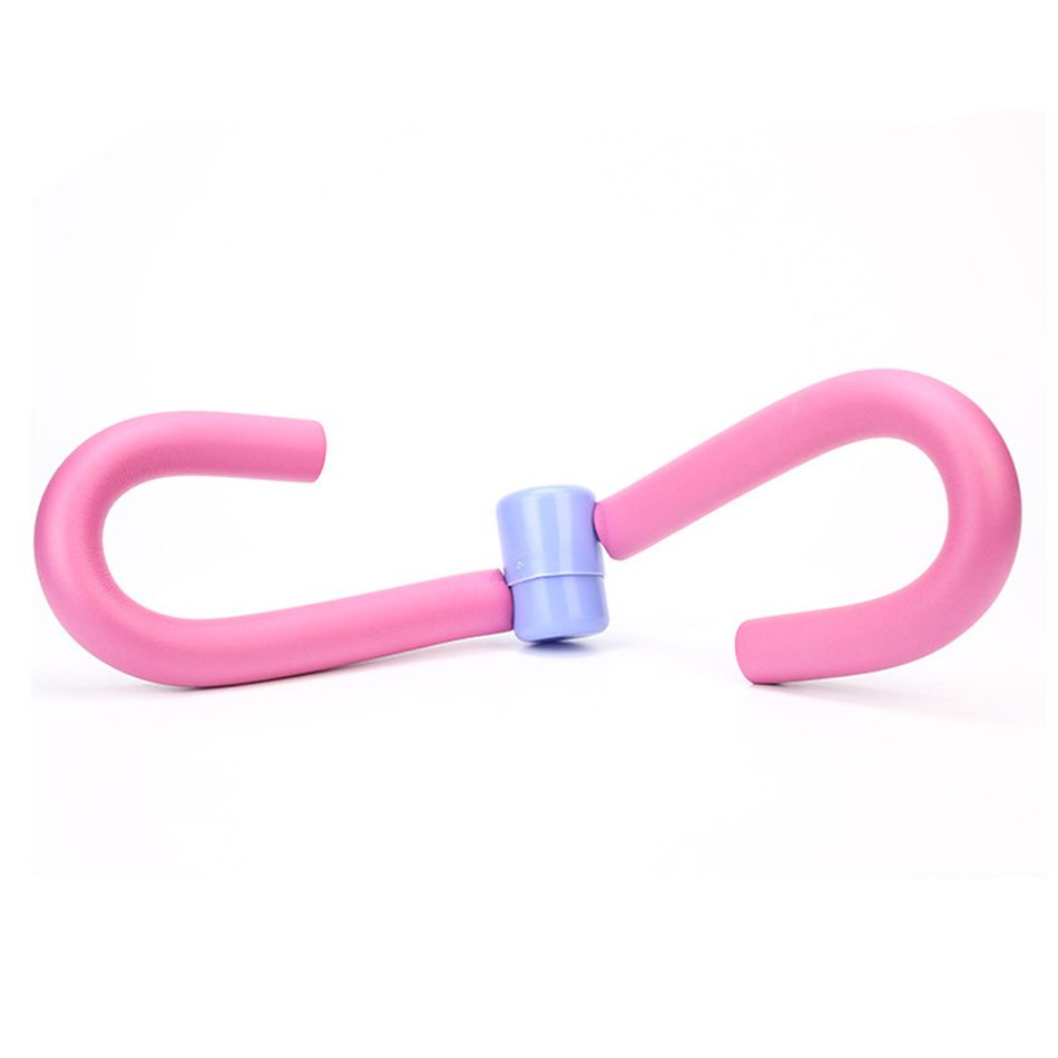 Multifunction Pelvic Floor Muscle Trainer for Correction Leg Arm Back Thigh Postpartum Recovery Pink big image 2