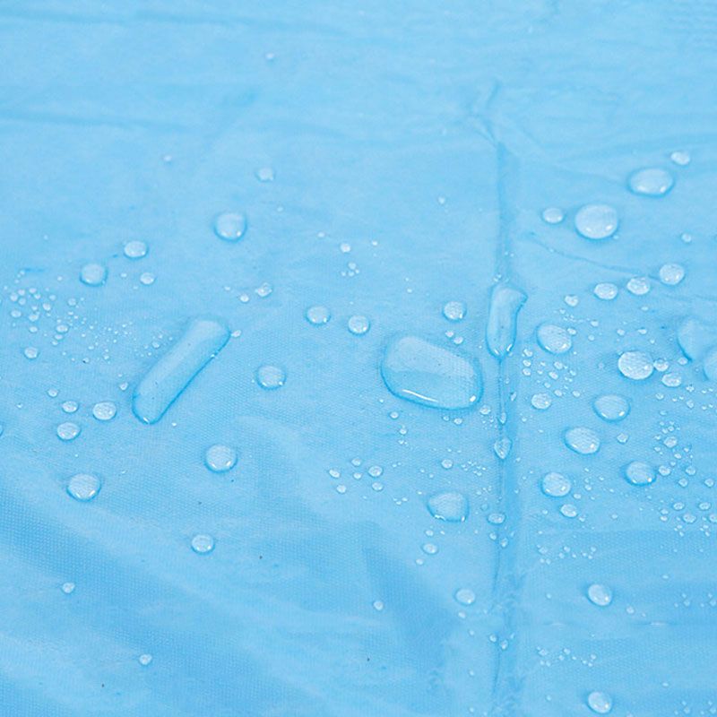 Capa de chuva à prova d'água multicolorida descartável de 4 pacotes com capuz para camping caminhadas esportes de viagem ao ar livre Multicolorido big image 3