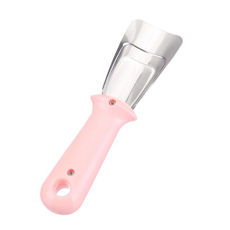 Frigo Congelatore Raschietto Per Ghiaccio Strumento Per Sbrinamento In Acciaio Inox Pala Per Sbrinamento Cucina Gadget Puliti Accessori Per Frigoriferi Rosa big image 1