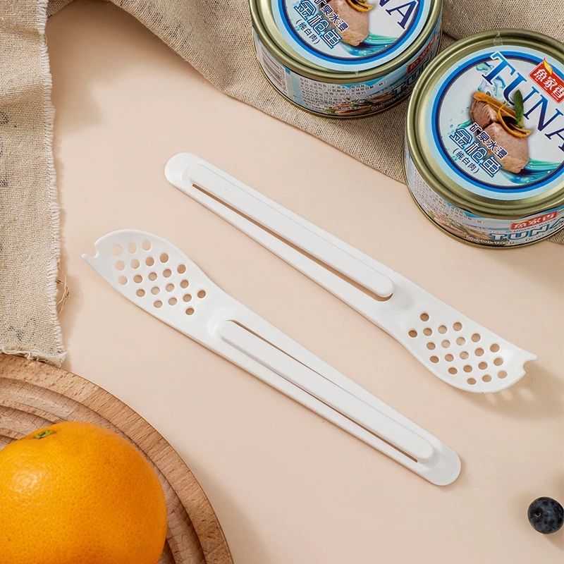Multifunction Can Opener with Portable Spoon Household Kitchen Bar Tools Accessories Jar Opener White big image 6