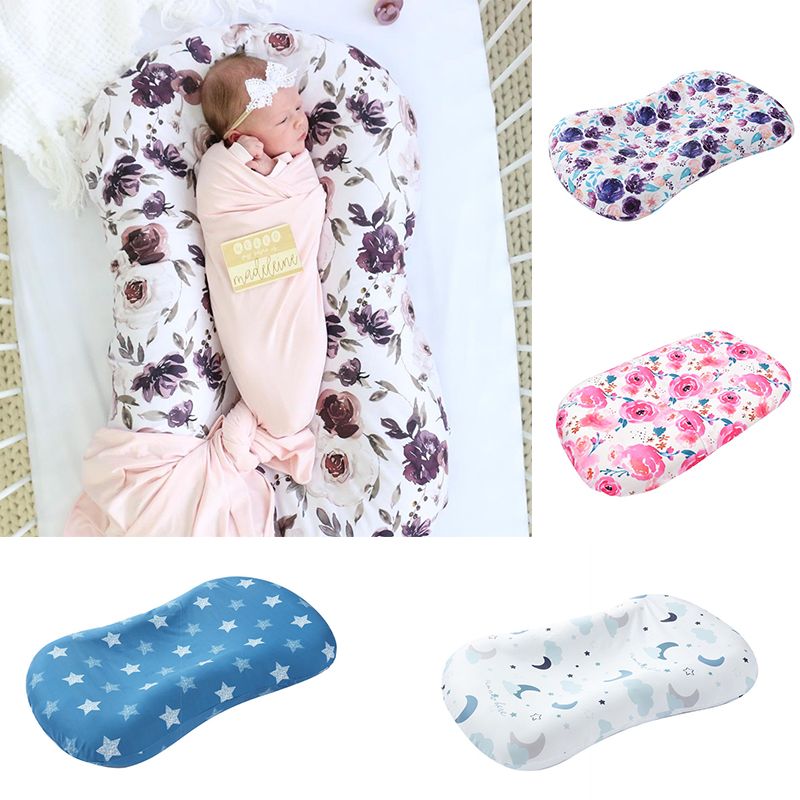 Removable Cover Baby Bionic Bed Removable Washable Cover Baby Lounger Baby Nest Cover without Zipper White big image 3