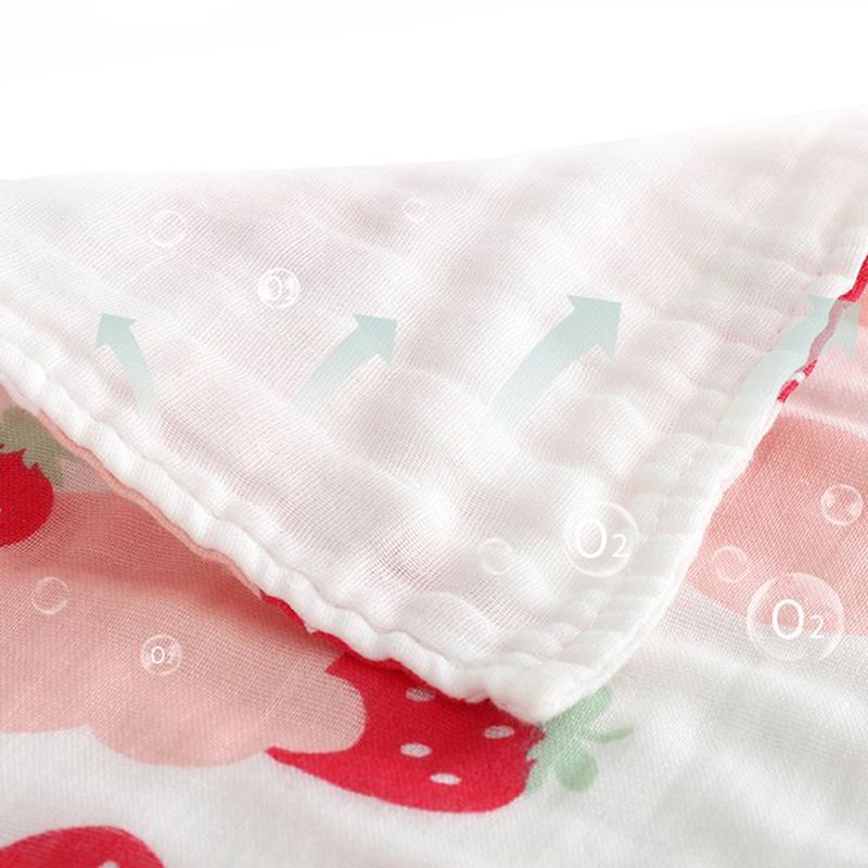 Confezione da 2 asciugamani per neonati in cotone 100% ad alta densità Asciugamano per il viso assorbente morbido a 6 strati per bambini Colore-A big image 5