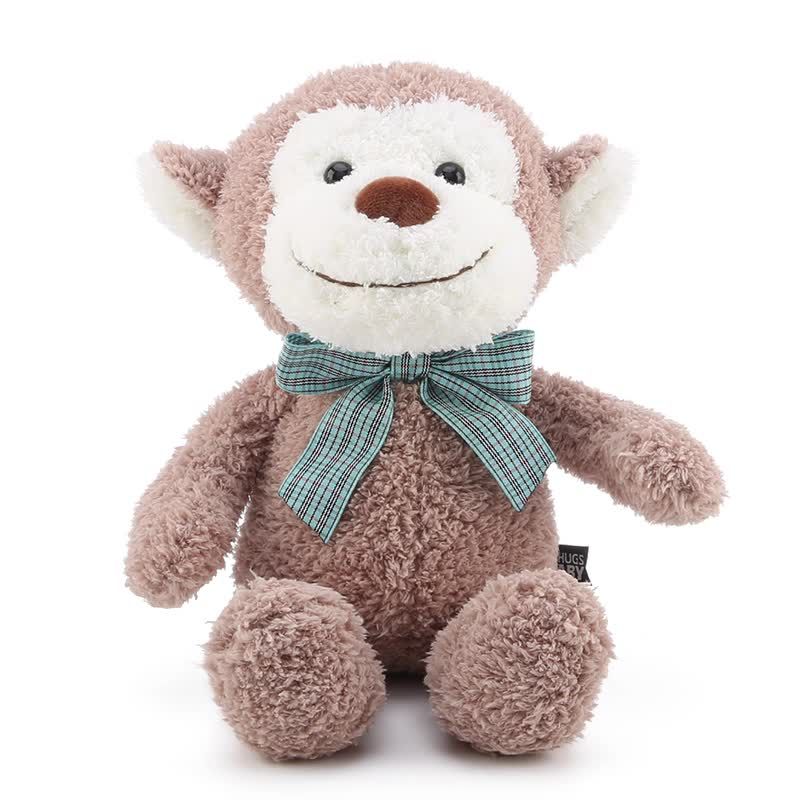 Cute Plush Monkey Stuffed Animal Toys Soft Toy Doll Gifts 12.6inch Brown big image 7