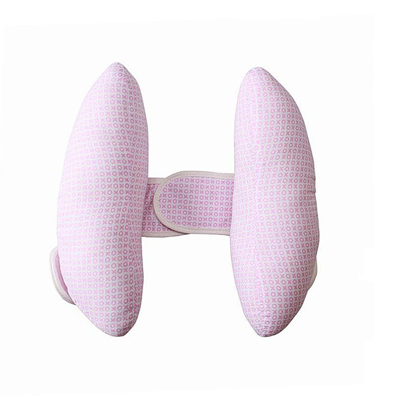 Baby Travel Car Seat Soft Breathable Neck Head Safety Rest Cushion Pillow Beige big image 3