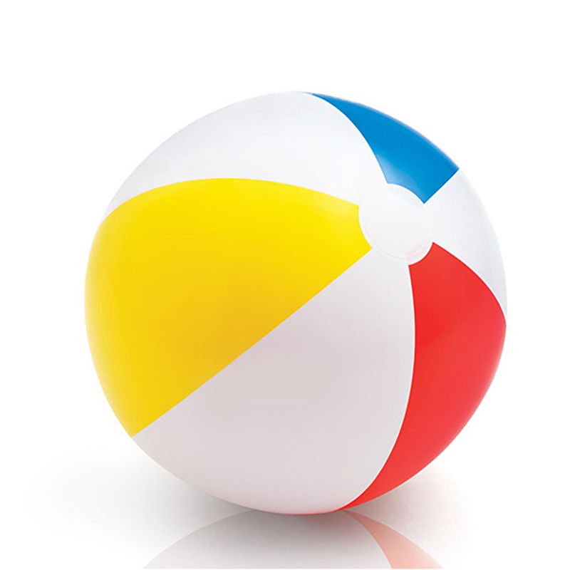 3-pack Beach Balls Color Ball Inflatable Beach Balls for Swimming Pool Beach Outdoor Lawn Games Summer Party Favors Water Toys Color block big image 7