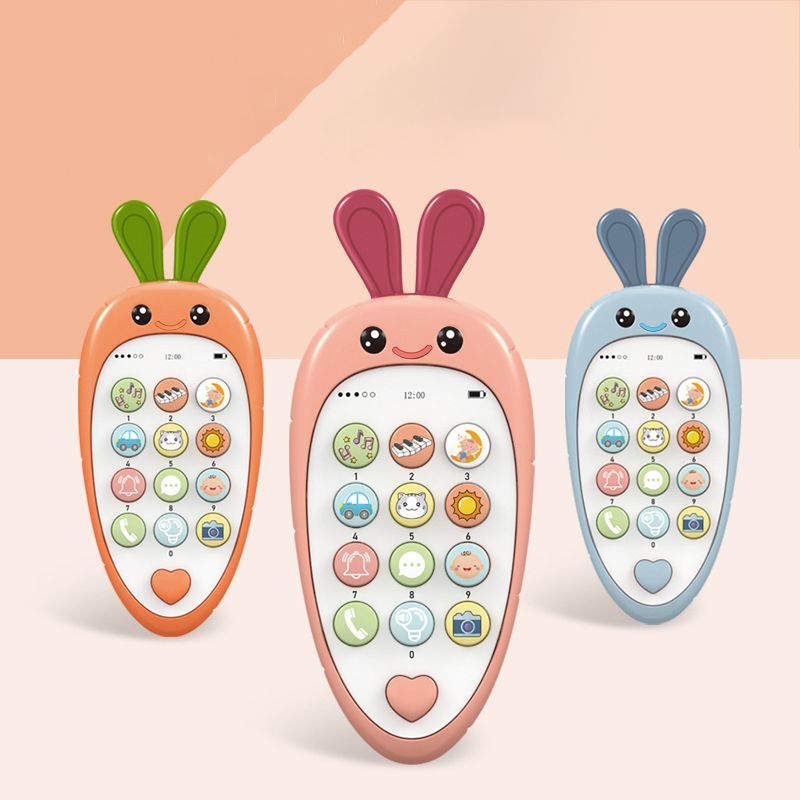 Baby Mobile Phone Toy Learning Interactive Educational Cell Phone Toy Early Education Smartphone Toy with a Variety of Music Sounds Pink big image 4