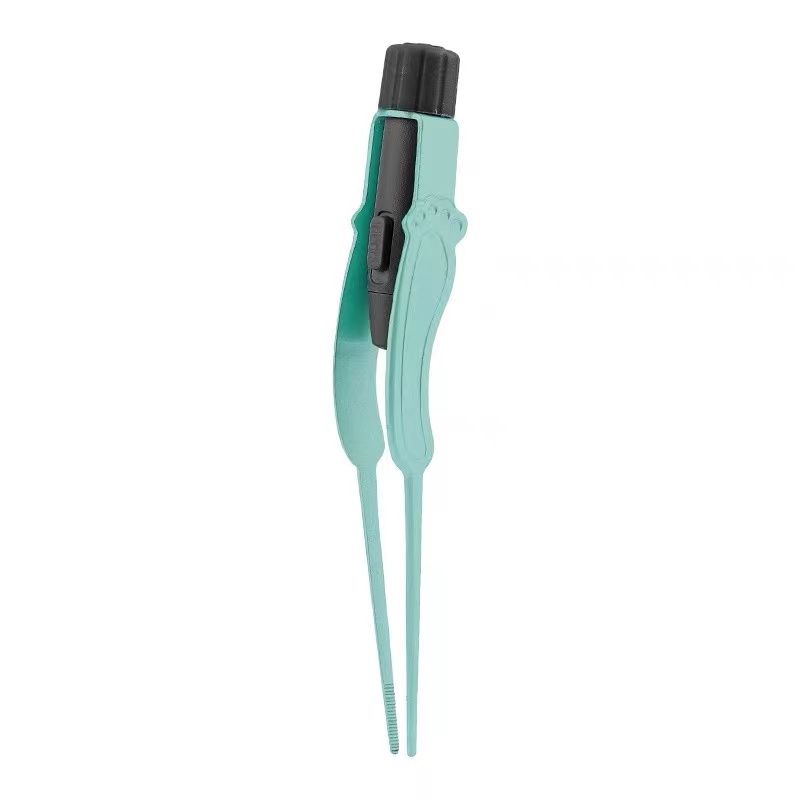2Pcs Ear Wax Removal Tool Set with LED Light and 5X Magnifier Earwax Removal Kit Mint Green big image 2