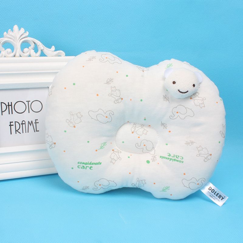 Multifunction Nursing Pillow for Breastfeeding & Bottle Feeding Newborn Baby Head Shaping Pillow White big image 1